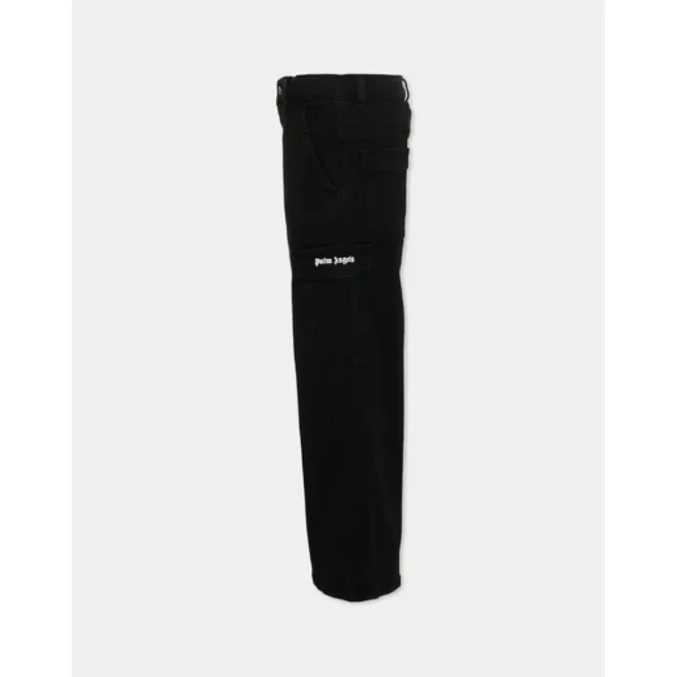 Cargojeans med logodetalj