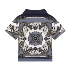 Cargo-print Poplin Skjorte