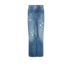 Casual Jeans med logo bak