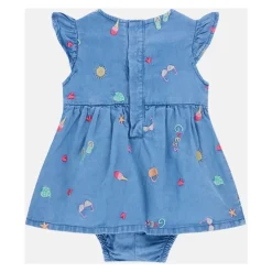 Chambray SS Dress Bodysuit