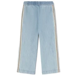 Chambray Track Pants