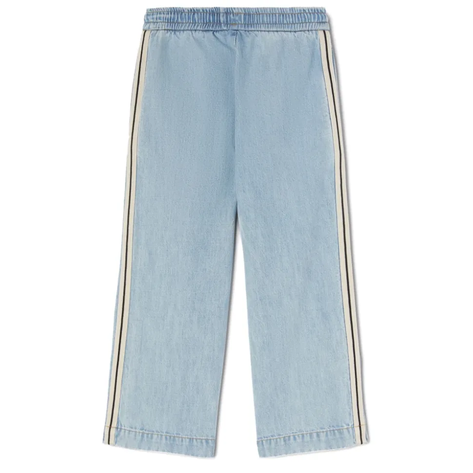 Chambray Track Pants