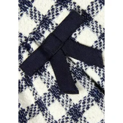 Check Boucle Dress