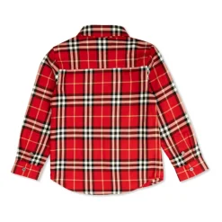 Check Cotton Flannel Shirt