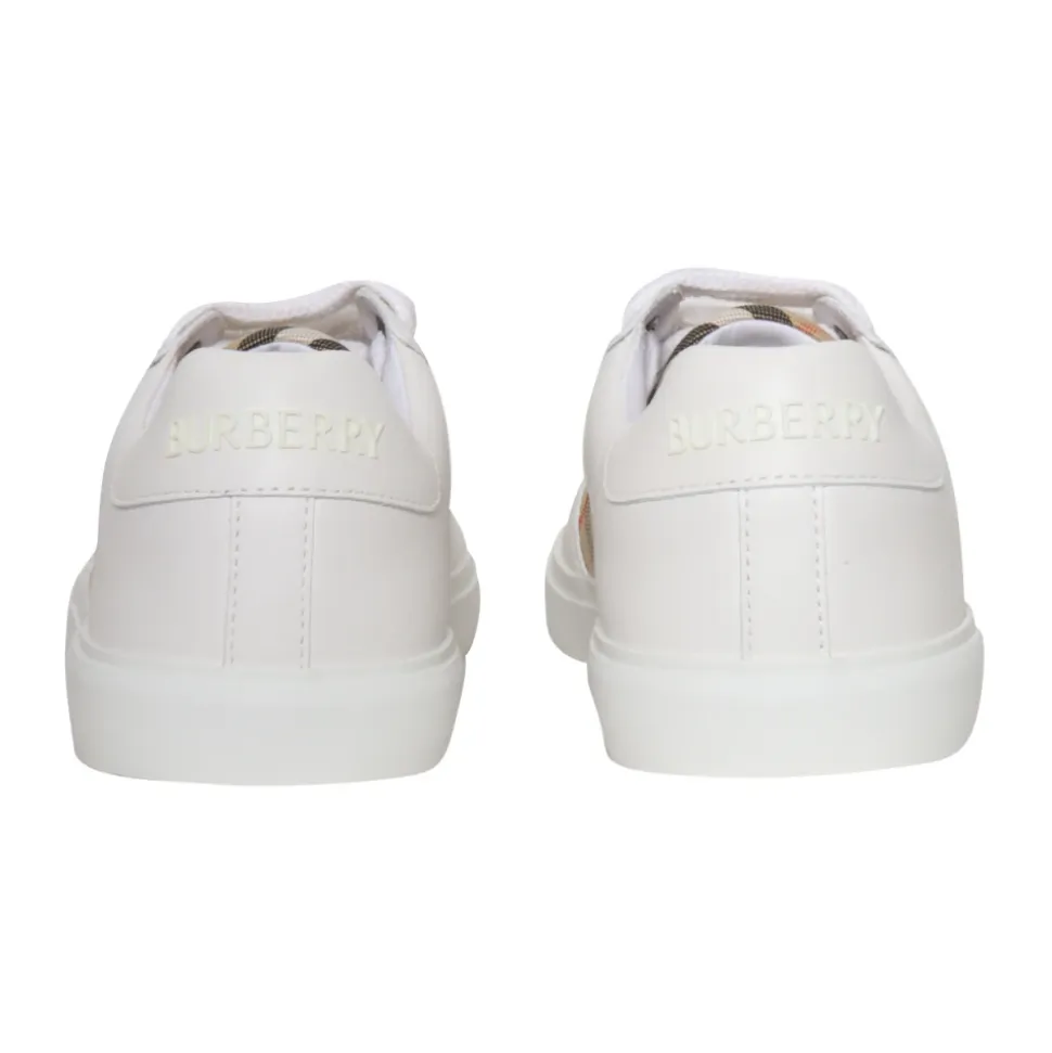 Check Cotton Sneakers