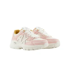 Chunky Sneakers med kontrasterende innlegg