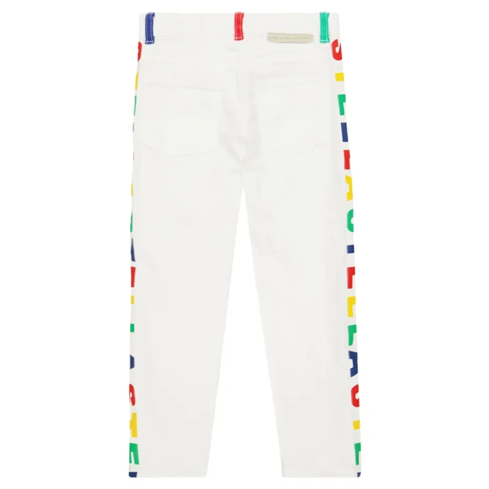 Color Block Denim Jeans