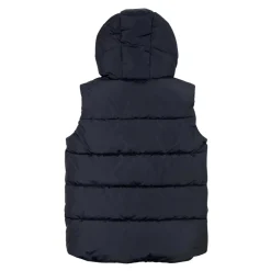 Colorblock Hooded Insulated Vest