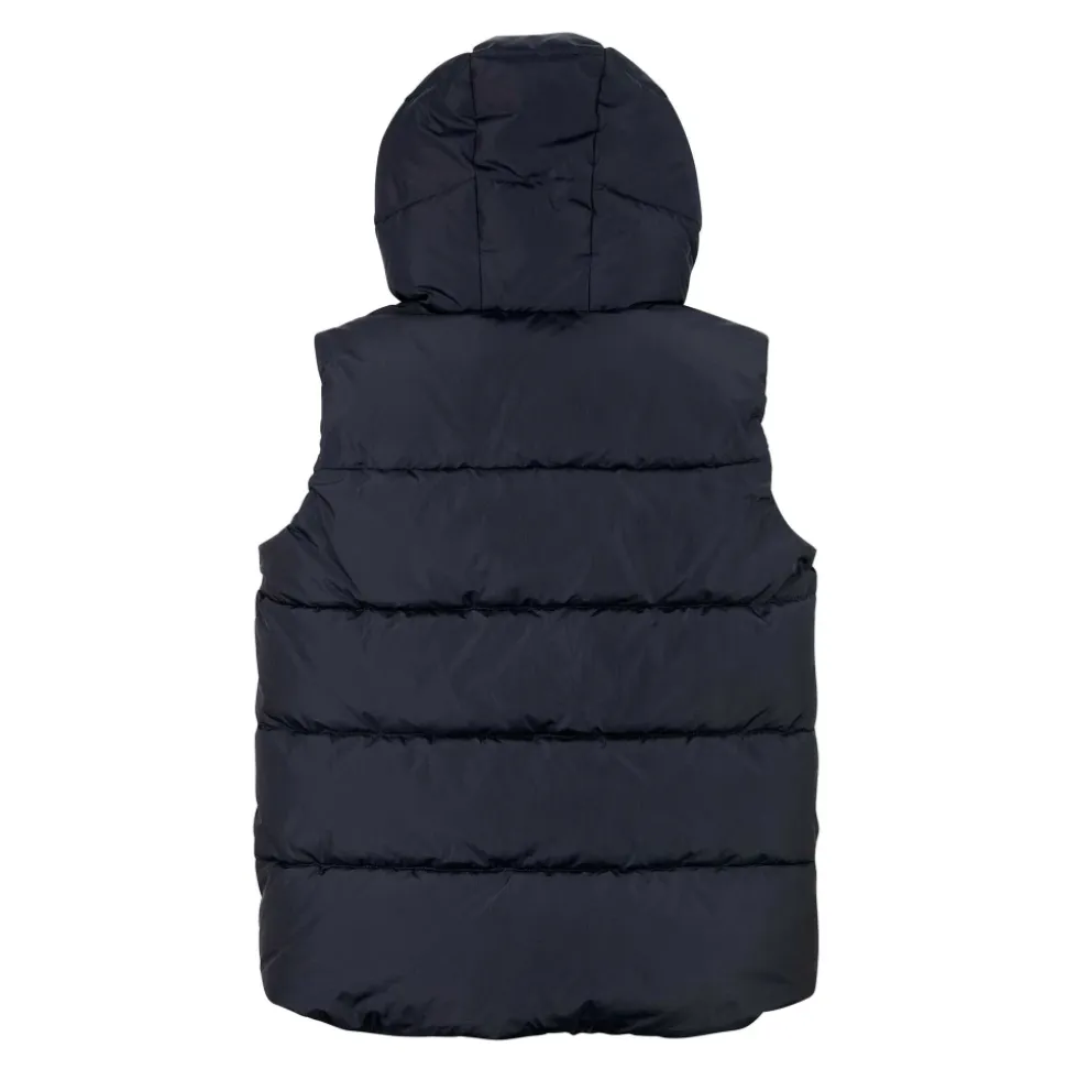 Colorblock Hooded Insulated Vest