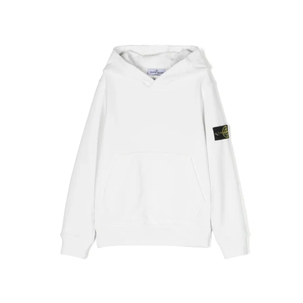 Compass-badge Cotton Hoodie