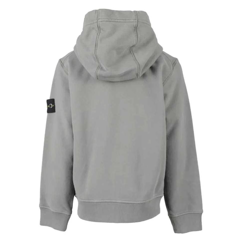 Compass-patch Zip Hoodie