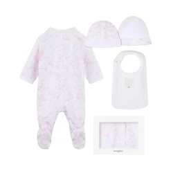 Cotton All-In-One, Hat and Bib Set