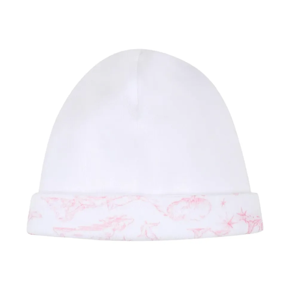 Cotton All-In-One, Hat and Bib Set