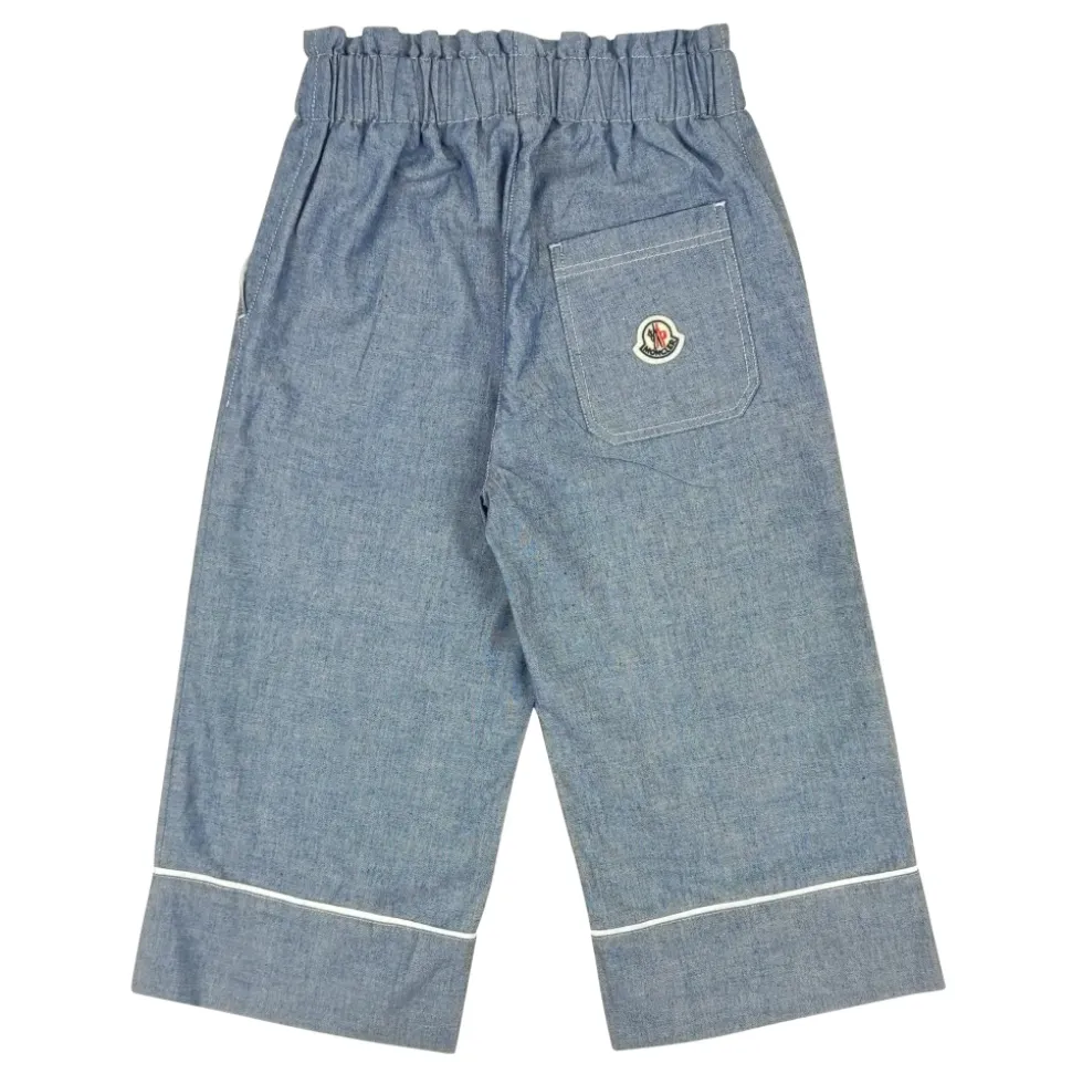 Cotton Chambray Trousers