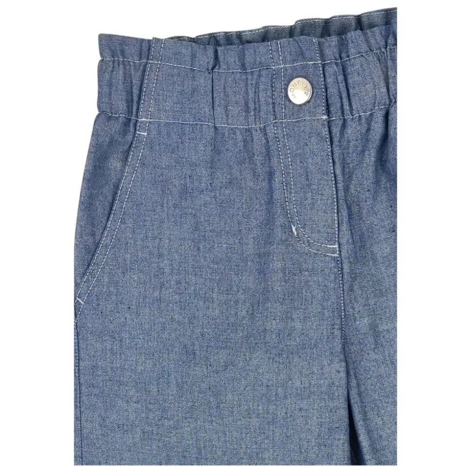 Cotton Chambray Trousers