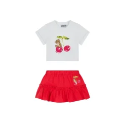 Cotton Jersey T-shirt og Skjørtsett