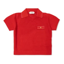 Cotton Knit Polo