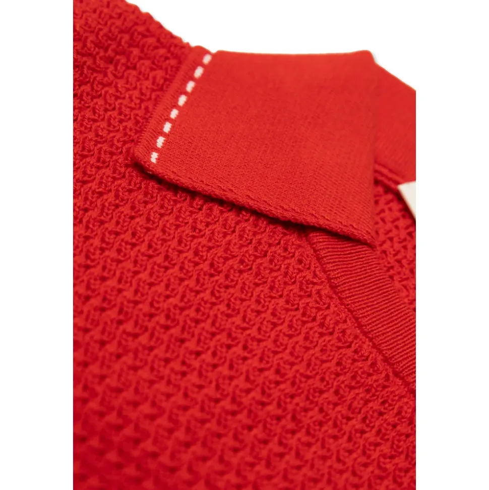 Cotton Knit Polo