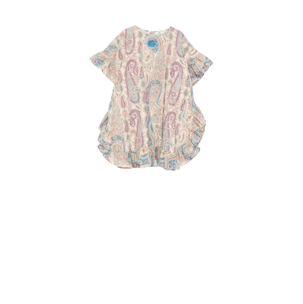 Cotton Paisley Dress