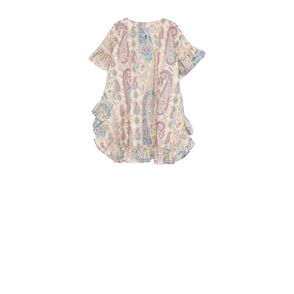 Cotton Paisley Dress