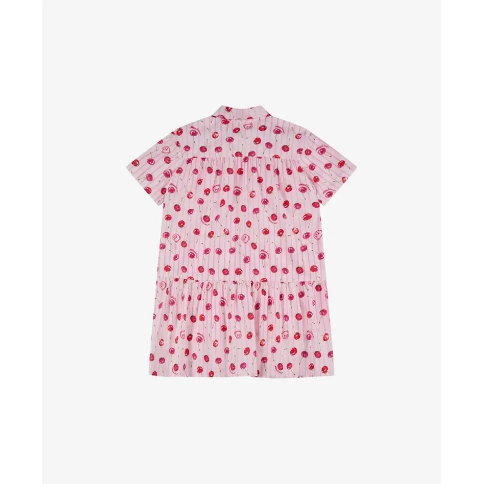 Cotton Poplin Button-Down Dress