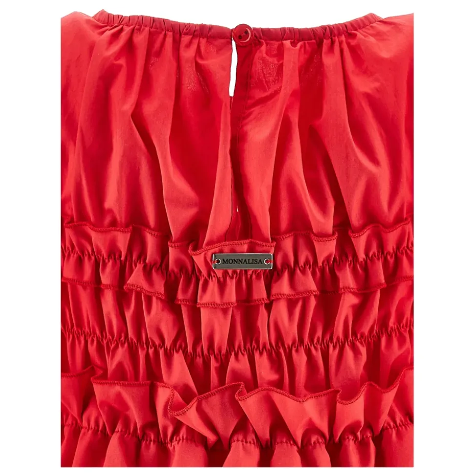 Crewneck Flared Dress