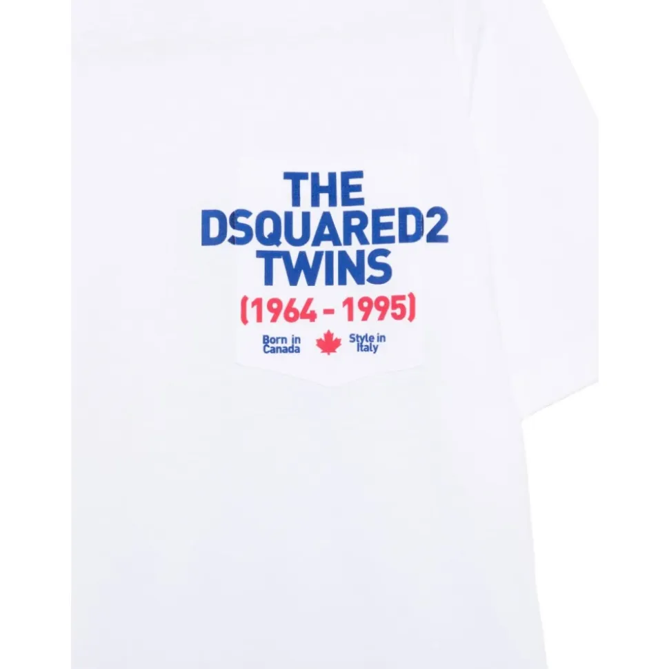Crew Neck Short Sleeve Chest Pocket T-Shirt