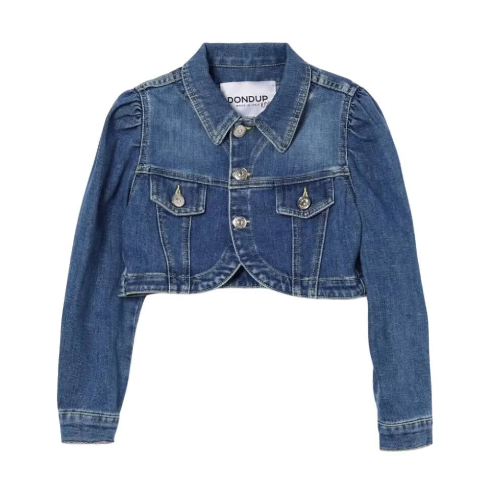 Cropped Denimjakke