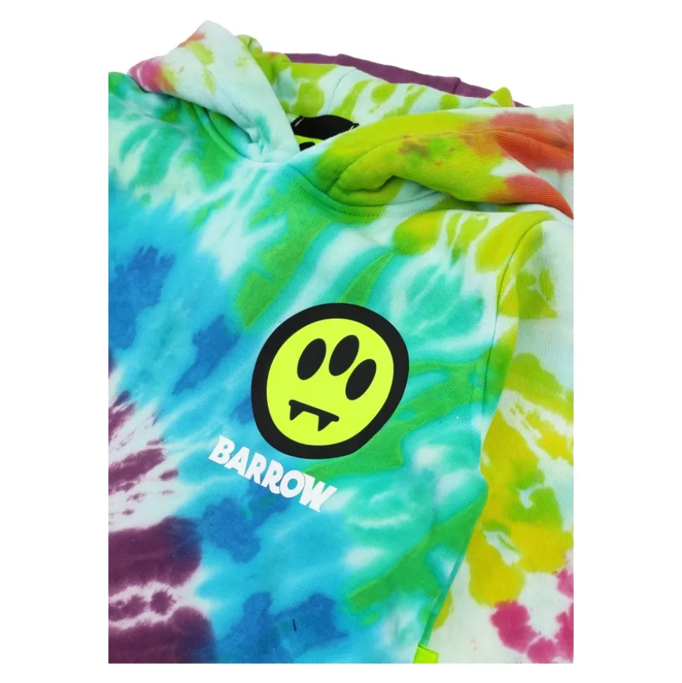 Cropped Tie-dye Sweatshirt