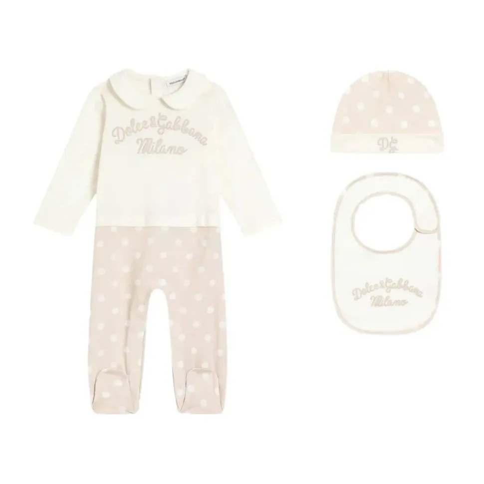 3-delt gavesett i Polkadot Jersey