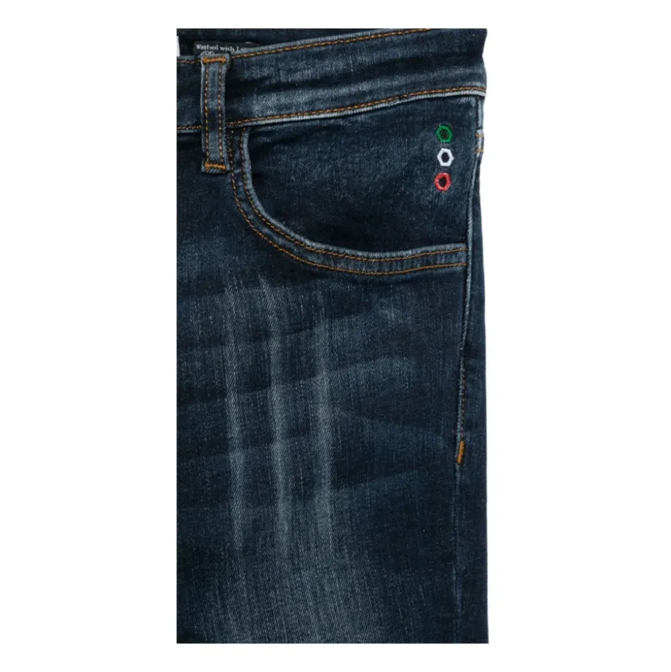 Denim Basic Super Straight Cut Trousers