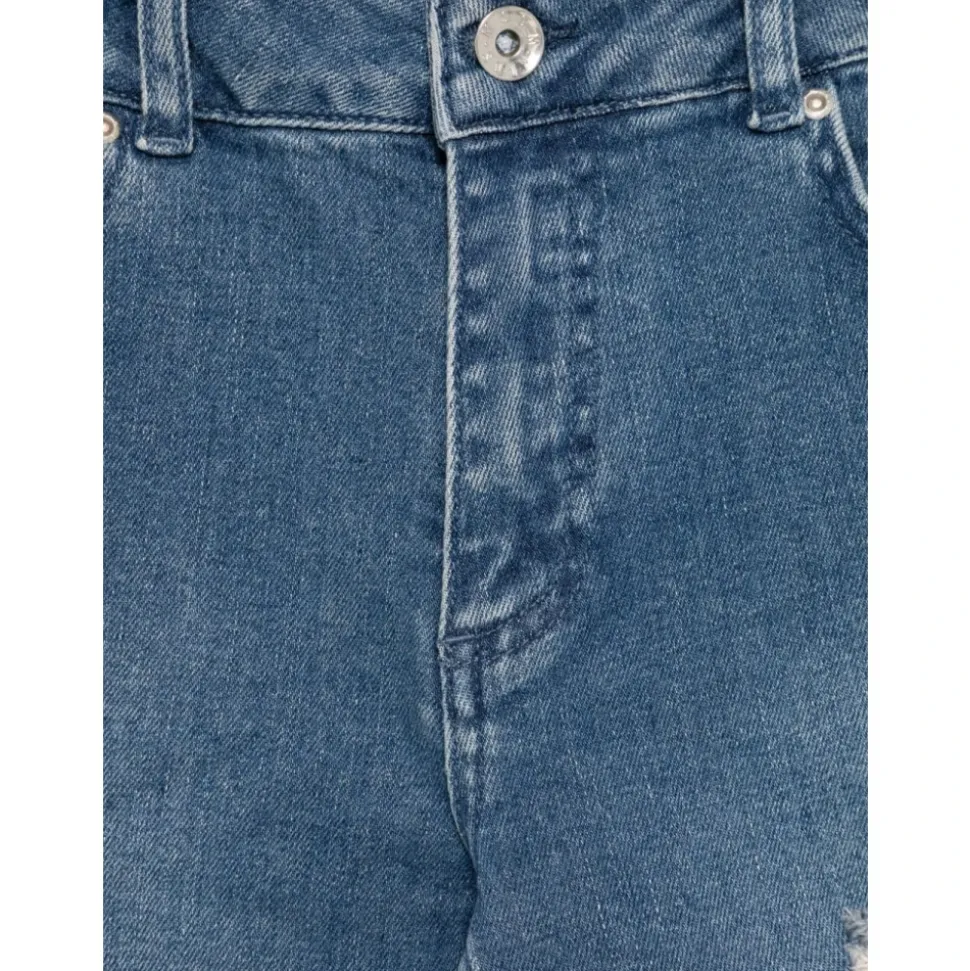 Denimblå bukser