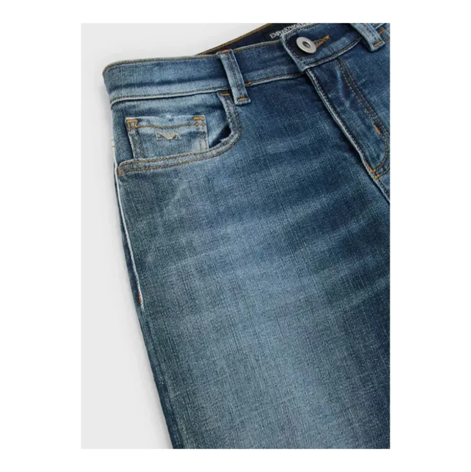 Denimbukser med fem lommer