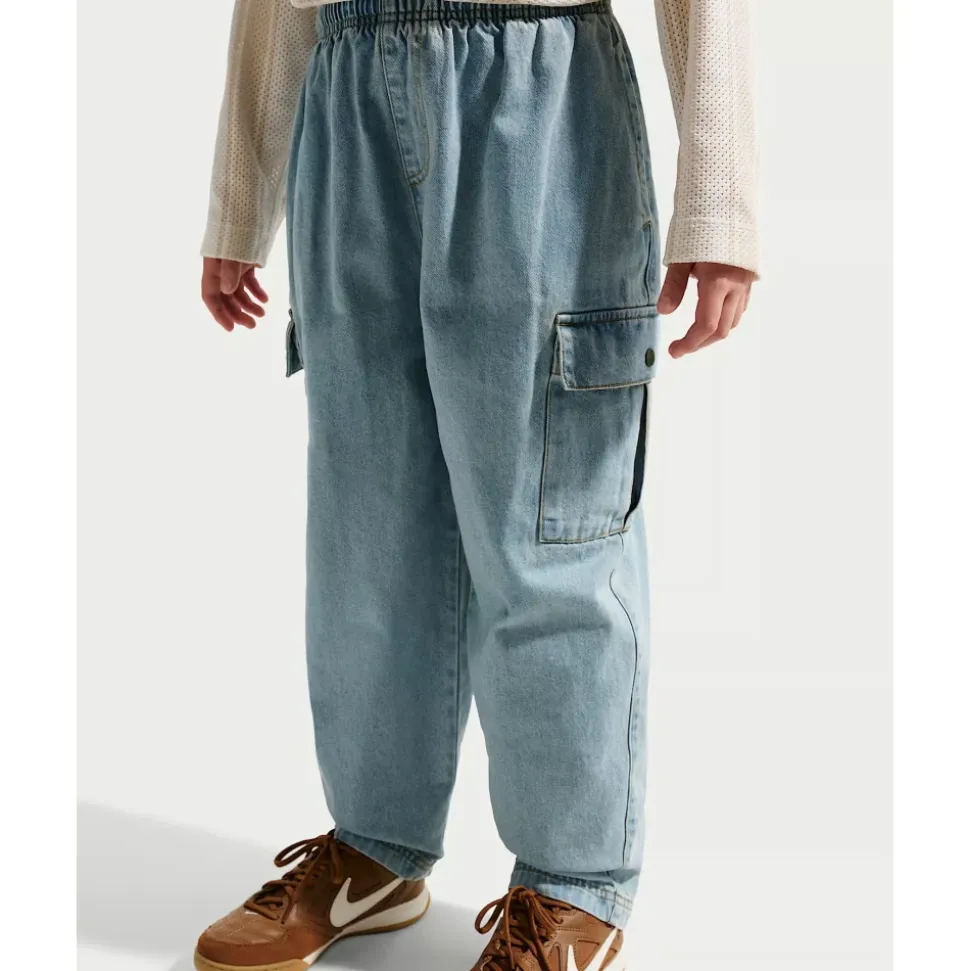 Denim Cargobukser