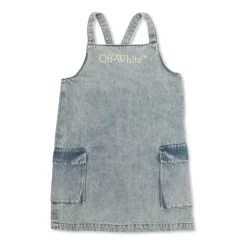 Denim Ermeløs Kjole