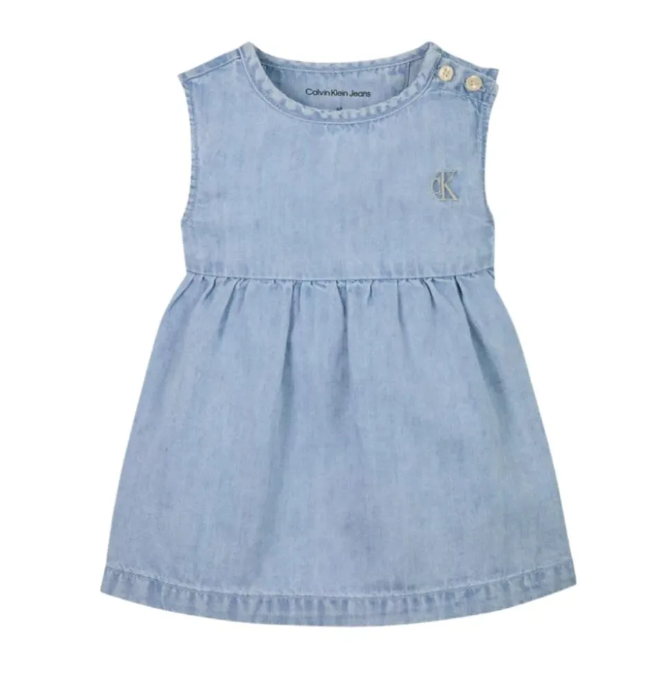 Denim Kjole for Baby
