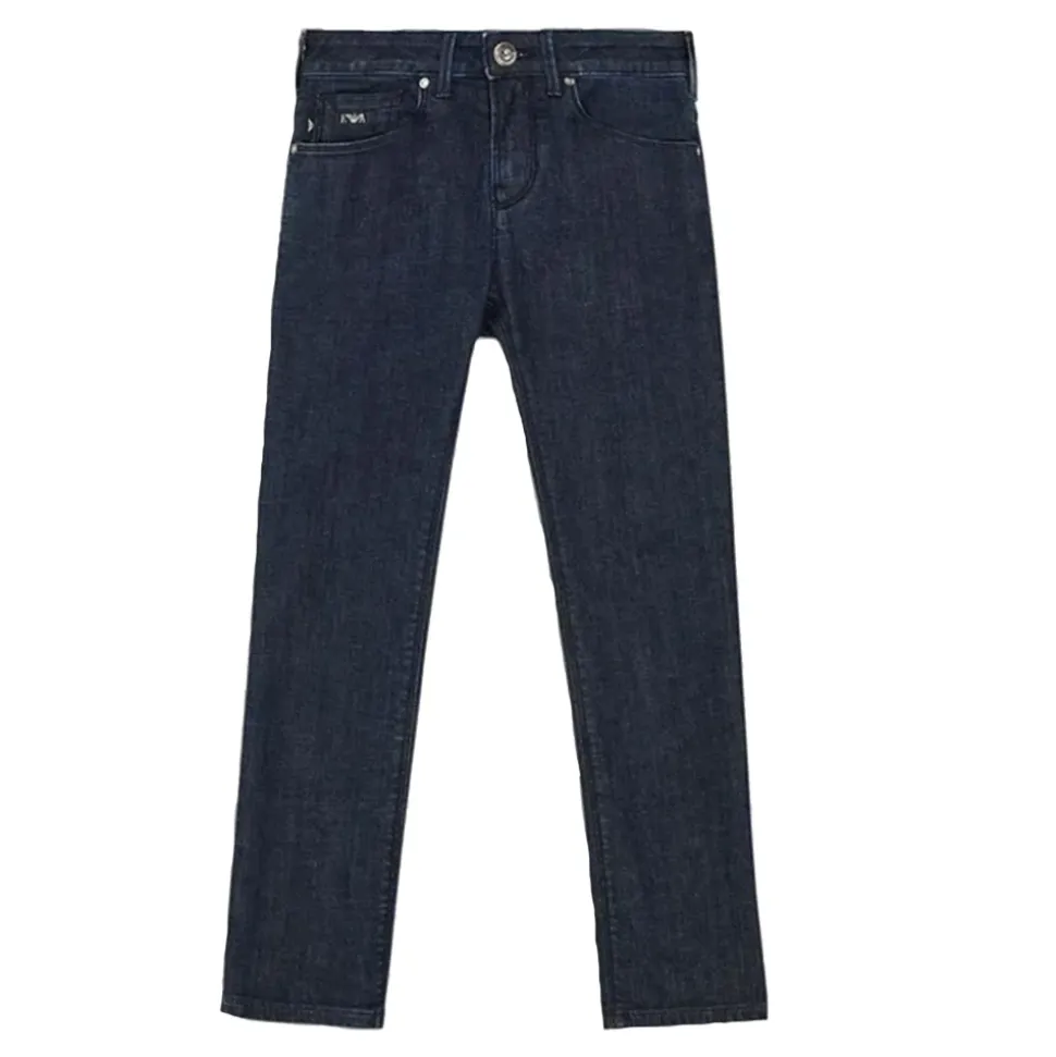 Denim Logo Jeans 5-Lomme Glidelås Lukking