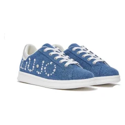 Denim Platform Sneakers