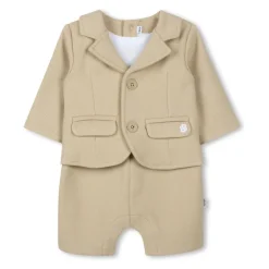 Dobbeltsidig Jersey Piqué Jumpsuit