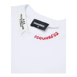 Dsquared2 T-shirts and Polos Hvit