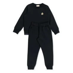 Embroidered Logo Cotton Sweatsuit Set
