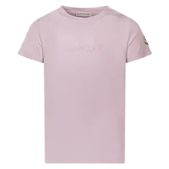 Embroidered Logo Cotton T-Shirt