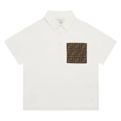 Fendi T-shirts og poloskjorter Hvit