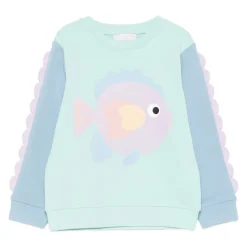 Fish-appliqué Sweatshirt