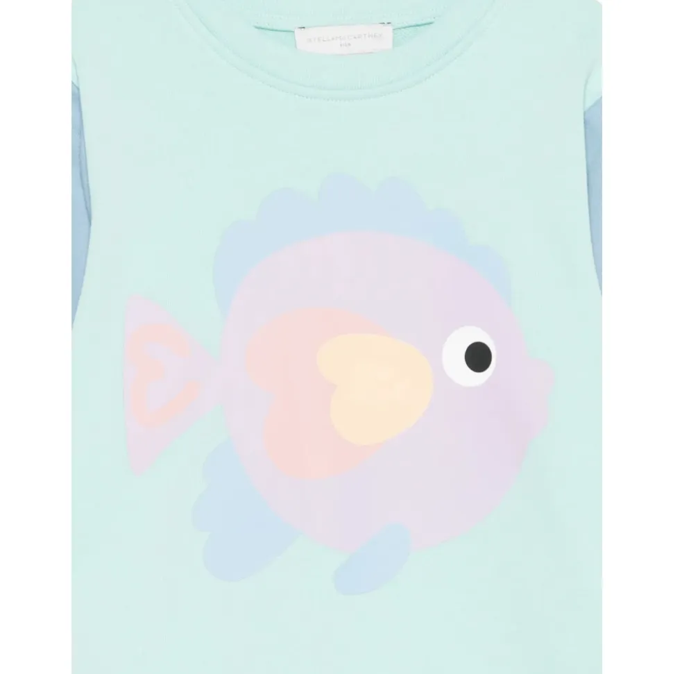 Fish-appliqué Sweatshirt