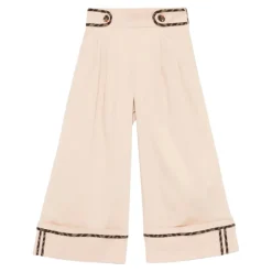 Flared Cuffed Trousers