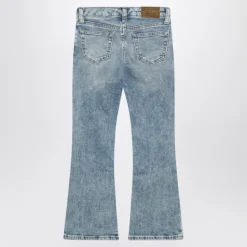Flared Stretch Denim Jean