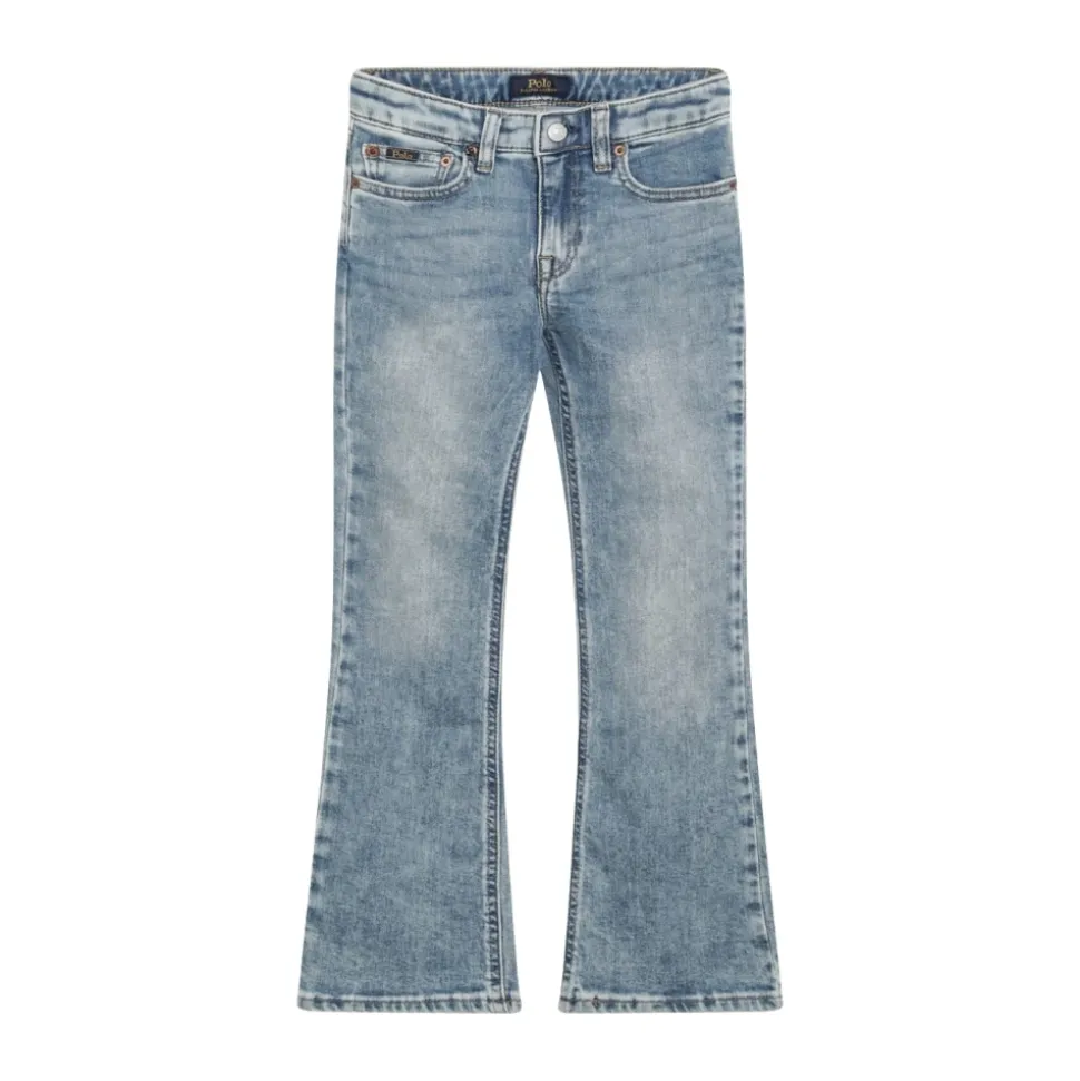 Flared Stretch Denim Jean