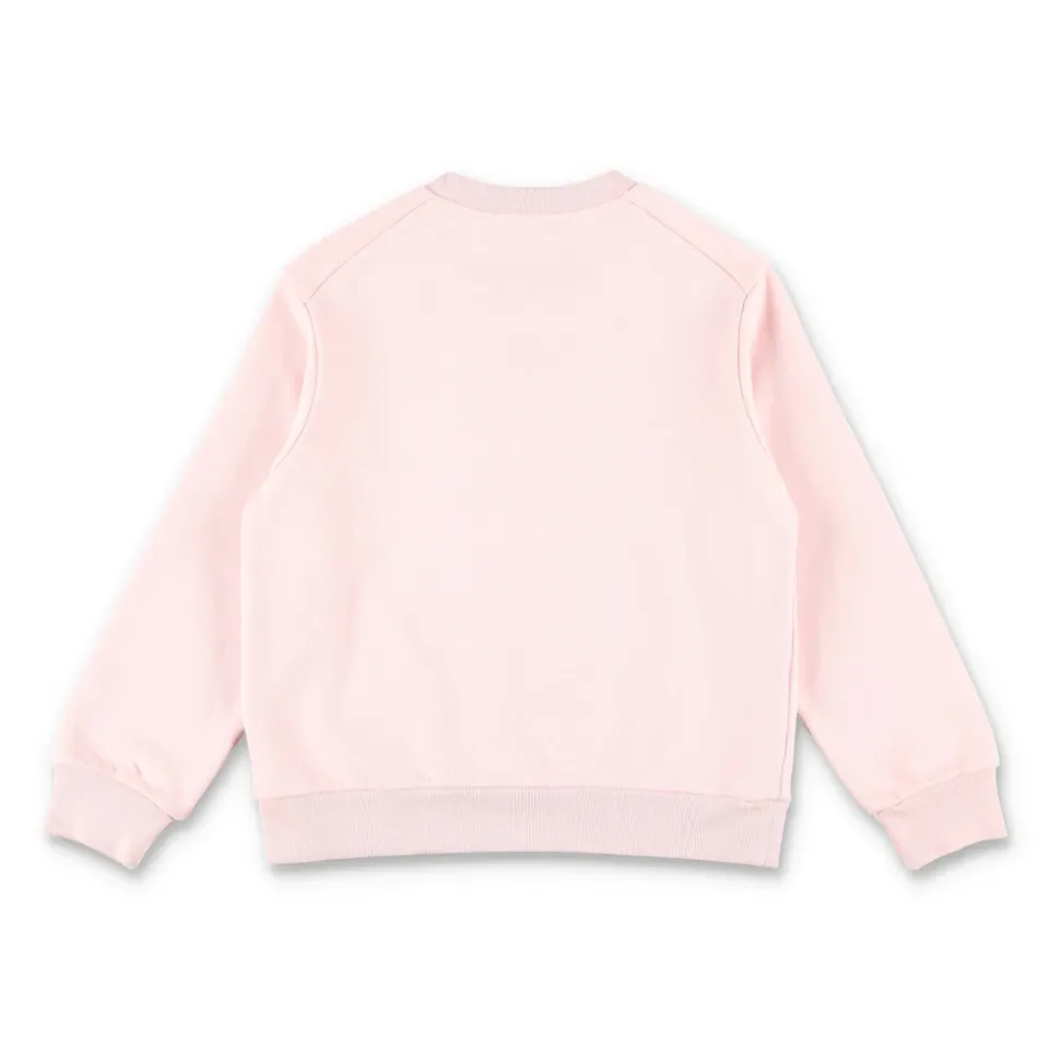 Fleece Big Flower Sweatshirt