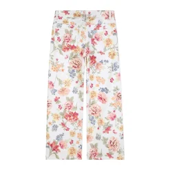 Floral Cotton Pants